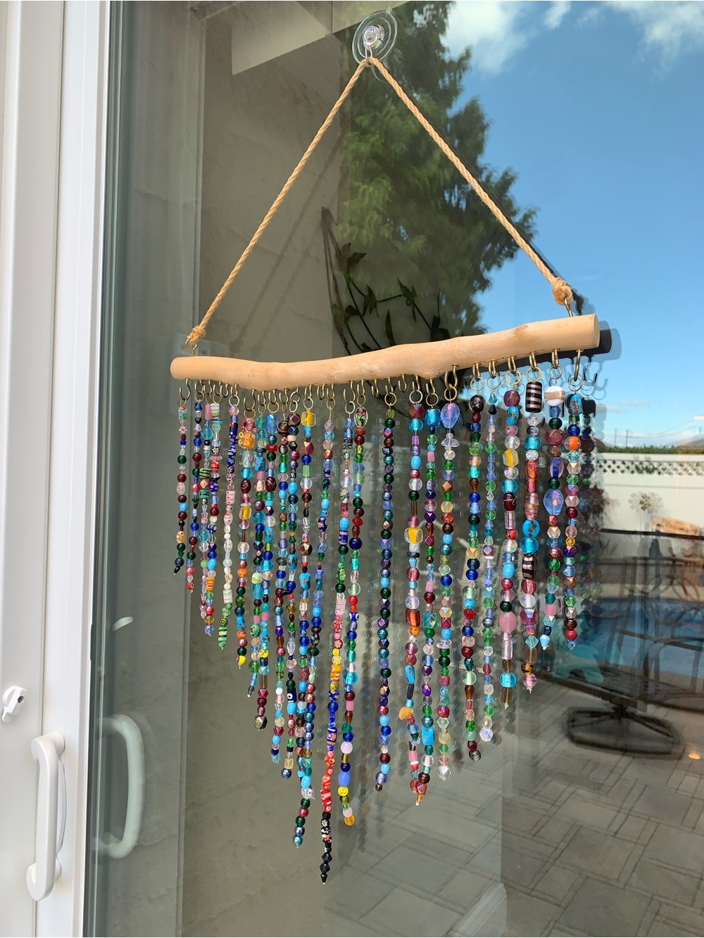 Boho Beaded Hanging Decor